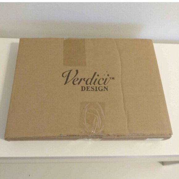 Vintage Gold & White Ceramic Serving Tray Platter - Picture 3 of 3